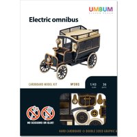 Сборная модель Умная Бумага Электроомнибус 4627081554114