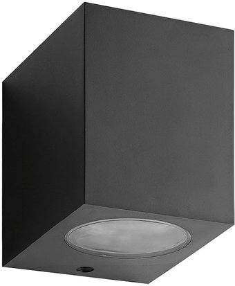 Уличный настенный светильник ESCADA 30007W/01 (черный)