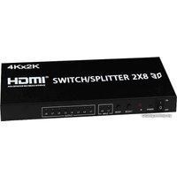 Разветвитель USBTOP 2x8 HDMI 4K 3D