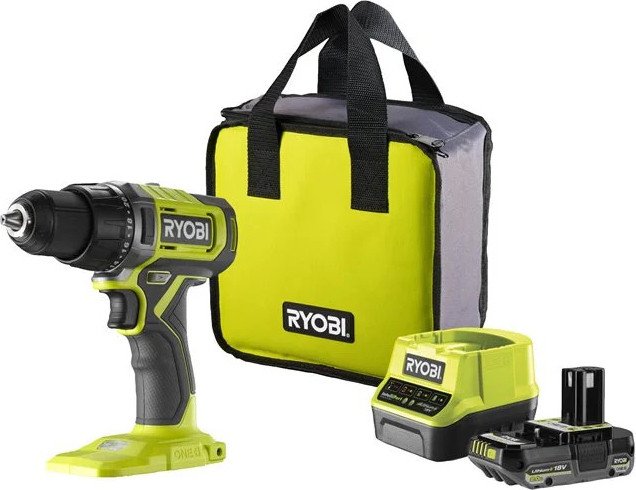 

Дрель-шуруповерт Ryobi RDD18-1C20S 5133005519 (с 1-им АКБ 2 Ач, сумка)