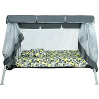 Садовые качели Sundays Варна-8 с1668 (серый/желтый)