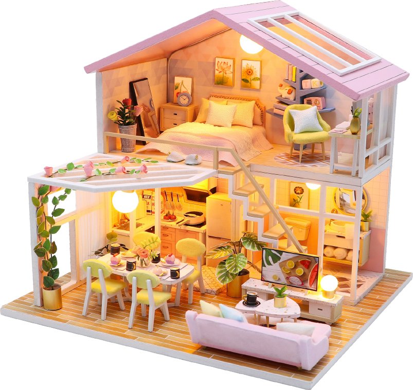 

Румбокс Hobby Day DIY Mini House Ванильное небо (M2001)