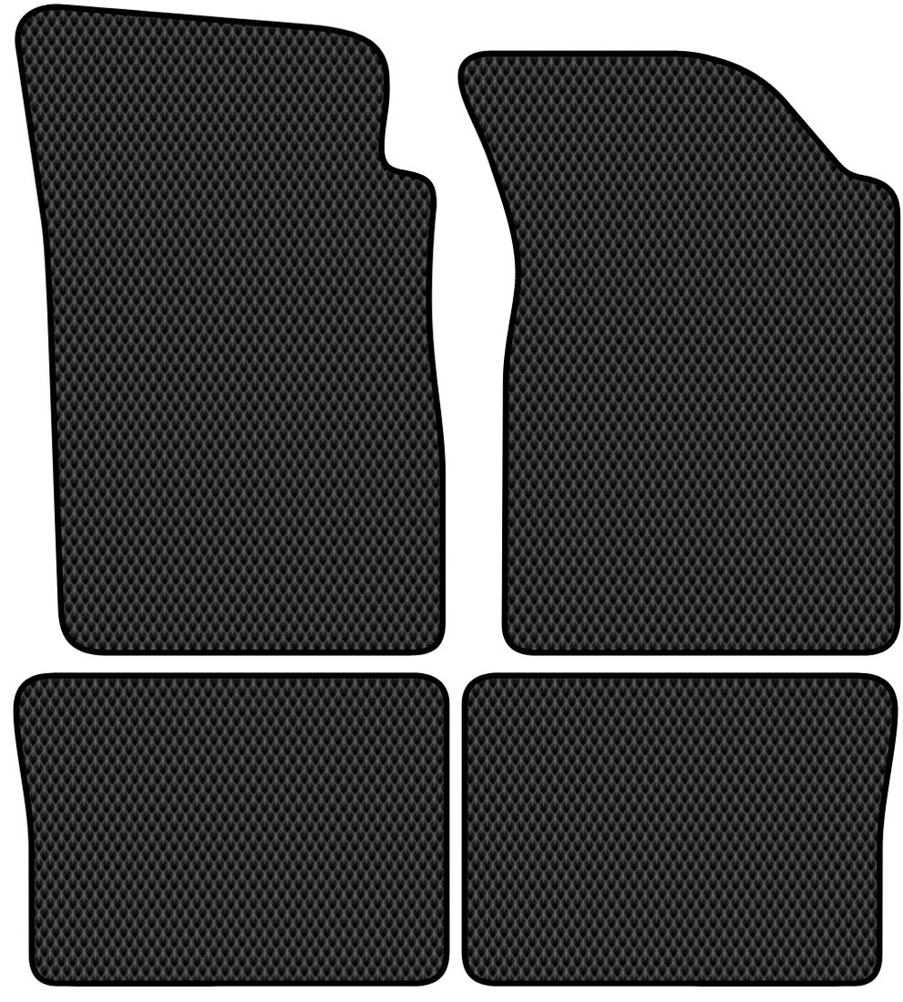 

Комплект ковриков для авто Alicosta Renault Clio III (хэтчбек 5 дв) 2005 - 2011 (черный, ромб)