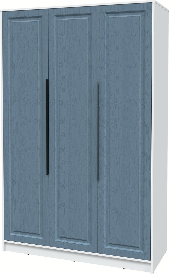 

Шкаф распашной Интерлиния Концепт КТ-Ш3 Деко (белый платинум/дуб лазурный)