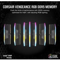 Оперативная память Corsair Vengeance RGB 2x32ГБ DDR5 6000 МГц CMH64GX5M2B6000C40