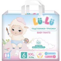 Трусики-подгузники Lu-Lu Baby Pants №6 (XXL, 40 шт)