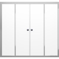 Стеклянная шторка для ванны Метакам Купе 169x140 ШСS_011472 (прозрачное стекло)