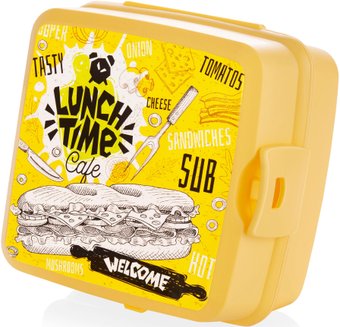 Ланч-бокс Эльфпласт Bento EP487 (светло-желтый)