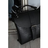 Женская сумка Killtoday Beatrix belt (черный кроко)