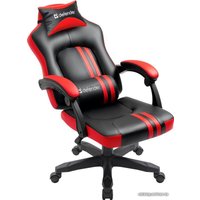 Игровое (геймерское) кресло Defender Mercury (черный/красный)