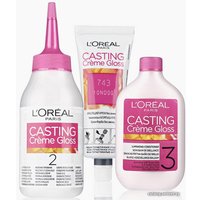 Крем-краска для волос L'Oreal Casting Creme Gloss 518 карамельный мокко