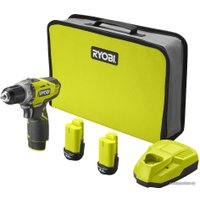 Дрель-шуруповерт Ryobi RCD1201-220S 5133005059 (с 2-мя АКБ, сумка)