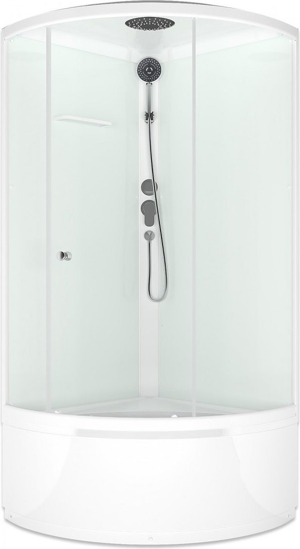 Душевая кабина Domani-Spa Simple 99 High 90x90 DS01Sm99HWCl00-V1.2