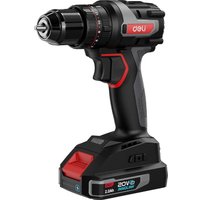 Ударная дрель-шуруповерт Deli DE-CZ20-2D2 (с 2-мя АКБ, сумка)