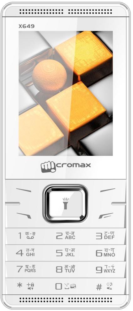 

Телефон Micromax X649 White