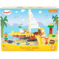 Конструктор Полесье Макси Три кота. Пиратский корабль 94920