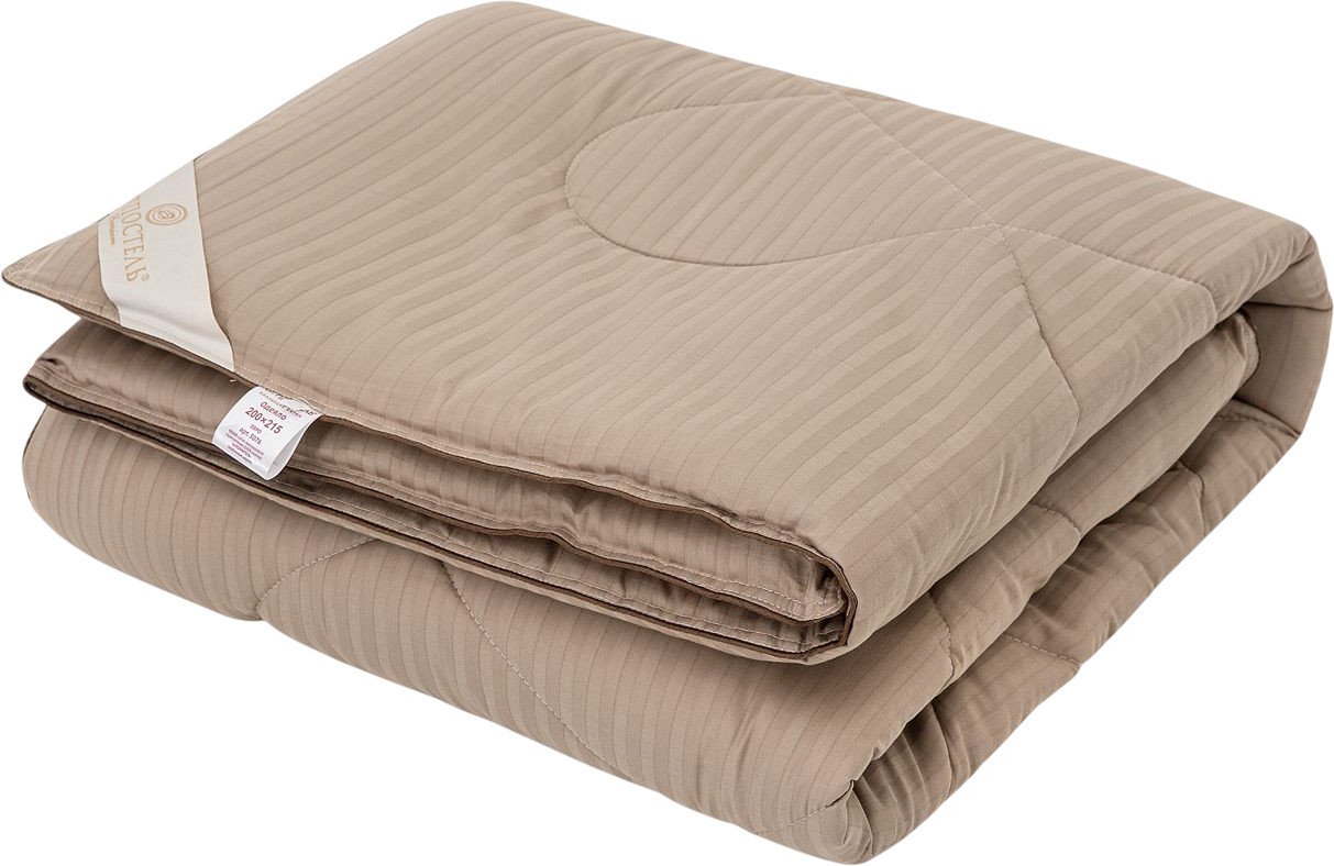 

Одеяло АртПостель Облегченное 2сп 172x205 5175 (страйп-сатин/верблюжья шерсть)