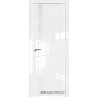 Межкомнатная дверь ProfilDoors 62L L 90x200 (белый люкс, стекло lacobel белый лак)