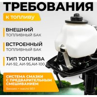 Лодочный мотор BarrakuDA HD5FHS