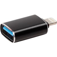 Адаптер SmartBuy A253 USB Type-A - Lightning (черный)