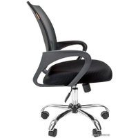 Офисное кресло CHAIRMAN 696 Chrome (черный)