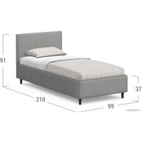 Кровать Moon Family 1259 К004442 90x200