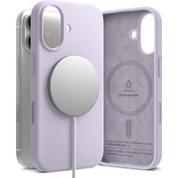 Чехол для телефона Ringke Silicone Magnetic для iPhone 17 (Light Purple)