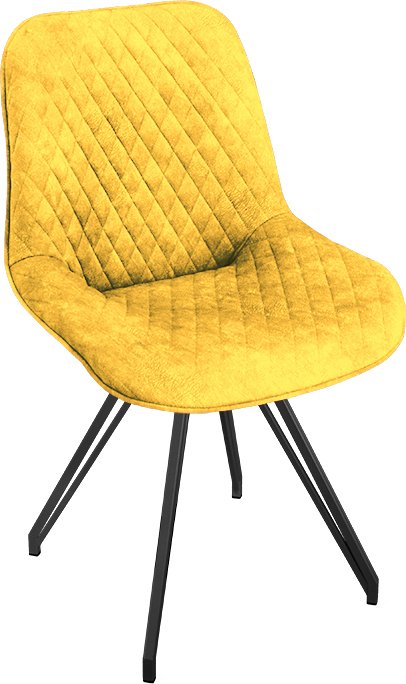 

Стул Трия Оливер К4 (черный муар/микровелюр Wellmart Yellow)