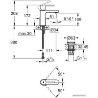 Смеситель Grohe Plus 33163003