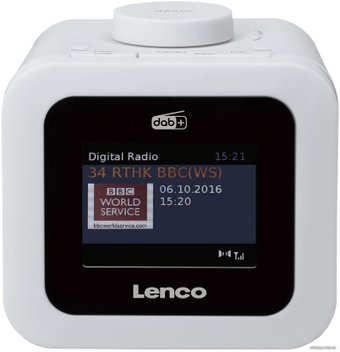 Настольные часы Lenco CR-620WH