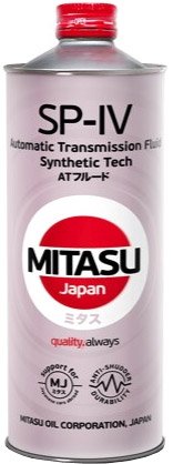 

Трансмиссионное масло Mitasu MJ-332 ATF SP-IV Synthetic Tech 1л