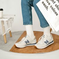 Кроссовки New Balance 574 Running Shoes Unisex Low-top Gray ML574LGI (46.5)