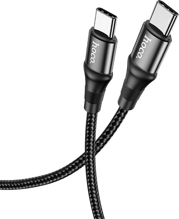 

Кабель Hoco X50 USB Type-C - USB Type-C (1 м, черный)