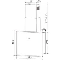 Кухонная вытяжка Exiteq EX-1466 (черный)