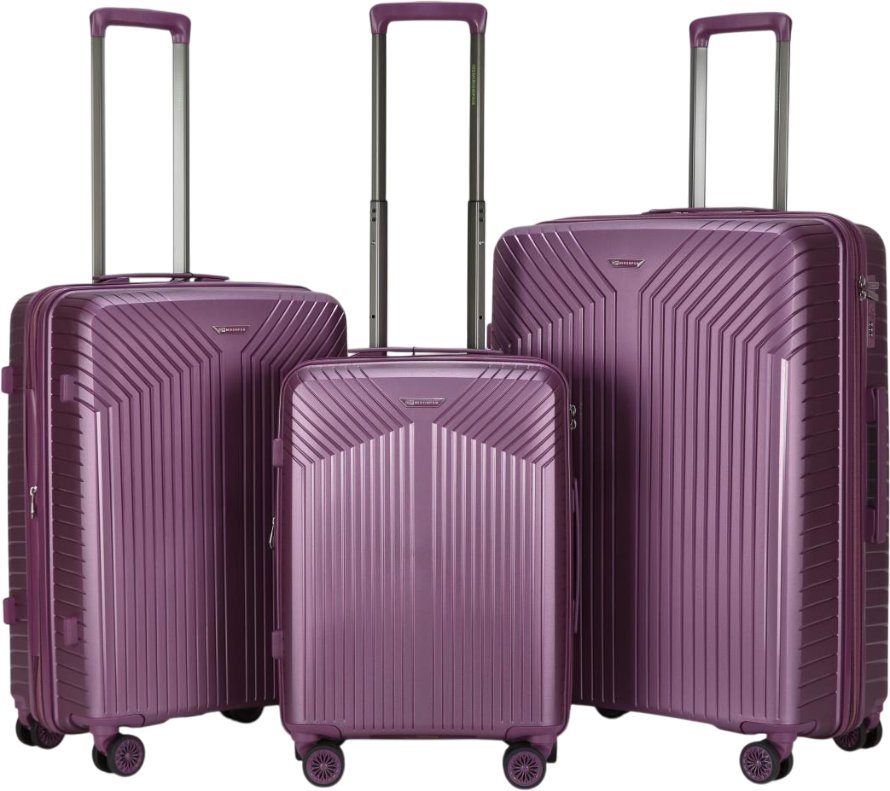 

Комплект чемоданов Mironpan 11272 (сиреневый)