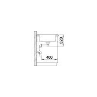 Кухонная мойка Blanco Zia XL 6 S 526023 (черный, клапан-автомат)