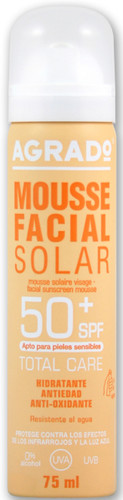 Facial Sunscreen Mousse SPF 50+ 75 мл