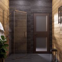 Душевой уголок Triton Дека 100x100 (хром, без поддона)