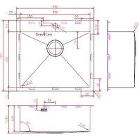 Кухонная мойка ZorG ZRN 5055 Premium PVD Gunblack