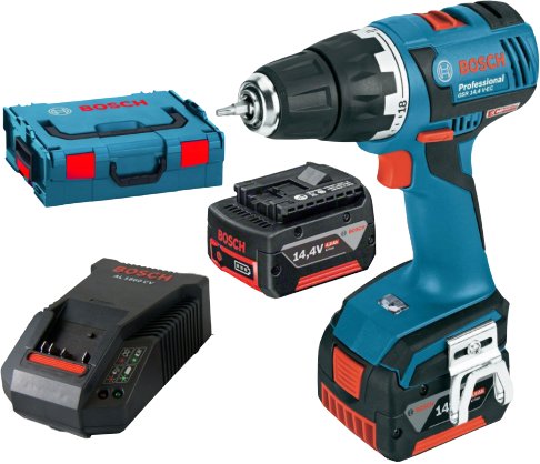 

Ударная дрель-шуруповерт Bosch GSB 14.4 V-EC Professional 06019D7001 (с 2-мя АКБ)