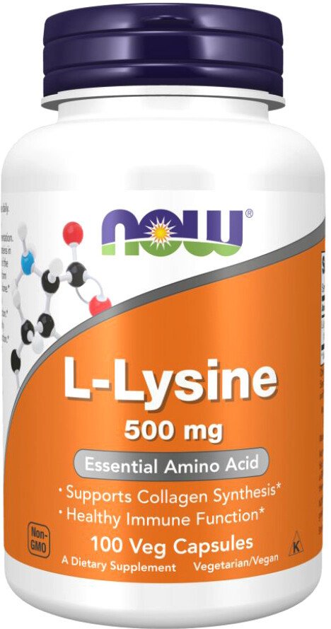 

Лизин Now Foods L-Lysine 500 мг (100 капсул)