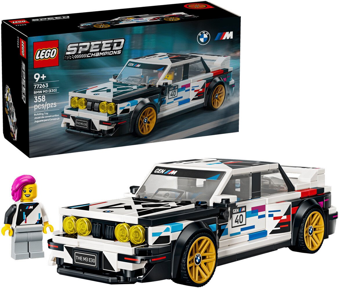 Конструктор LEGO Speed Champions 77263 BMW M3 (E30)