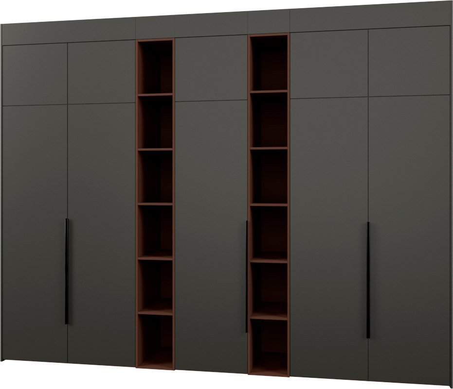 

Шкаф распашной Рэйгрупп Рэй S245-В16-2-WKL В16-2 (дуб веллингтон/кобальт/античная латунь)