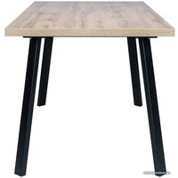 Кухонный стол Мебель Импэкс Leset Хаген 2Р (черный-дуб)