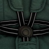 Коляска прогулочная «книга» Indigo Delta (зеленый/серый)