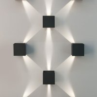 Уличный настенный светильник Elektrostandard 1548 Techno LED (черный)