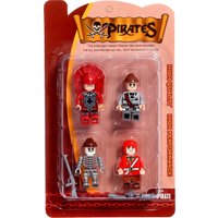 Конструктор Keyixing Пираты 186598 (4шт)
