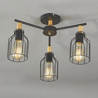 Люстра средней высоты Escada 469/3PL (черный)