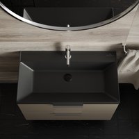 Умывальник Roxen Mila 70 black 3001170-B