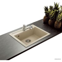 Кухонная мойка Aquasanita Quadro SQQ100W (alumetallic 202)
